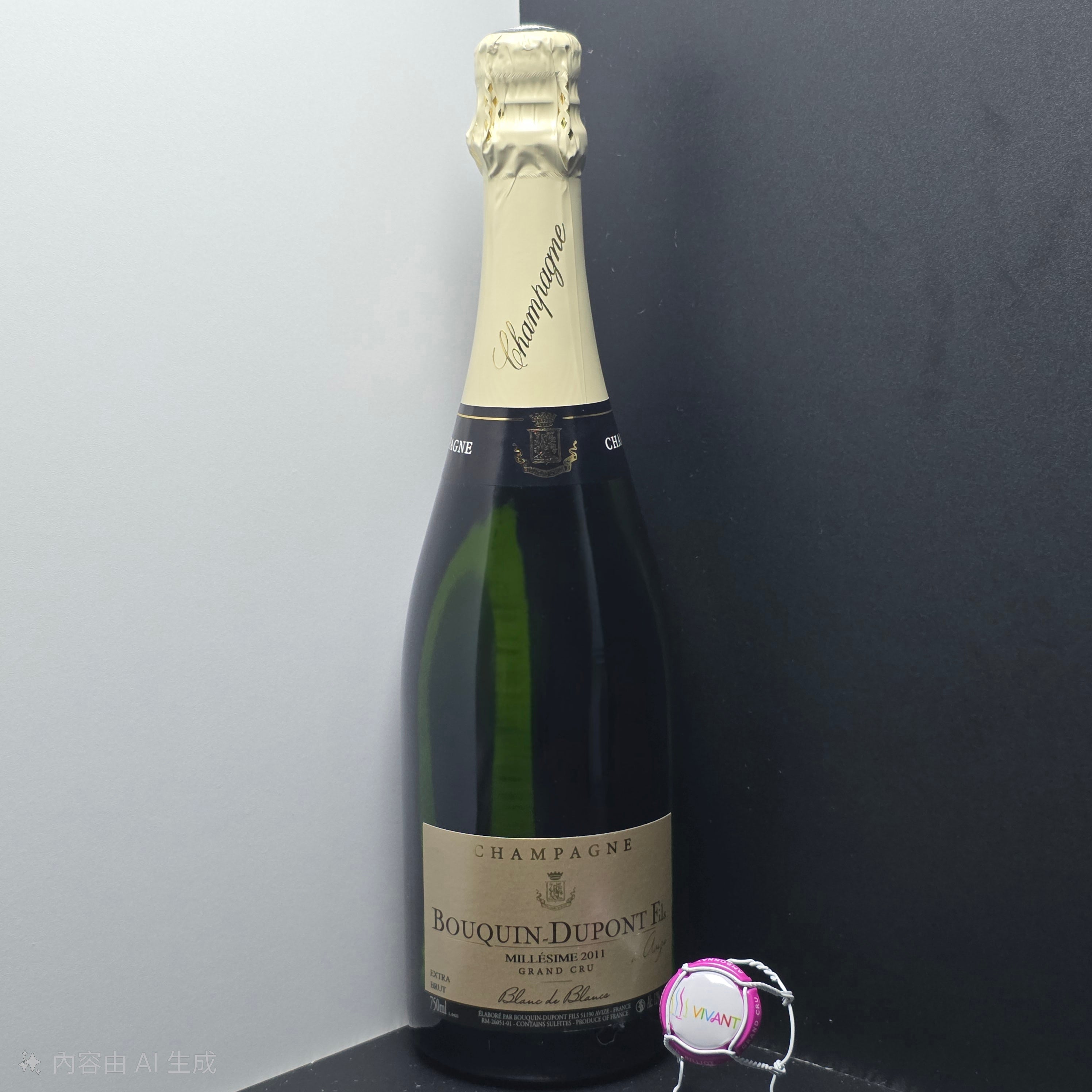 Bouquin-Dupont Fils 2011 "Millésime" Grand Cru – Avize Blanc de Blancs (Extra Brut)