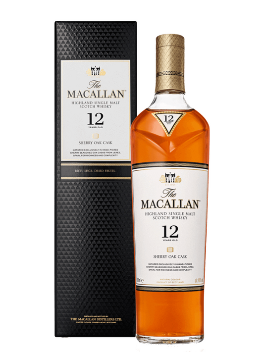 The MACALLAN - 12 Years Old SHERRY OAK CASK Highland Single Malt